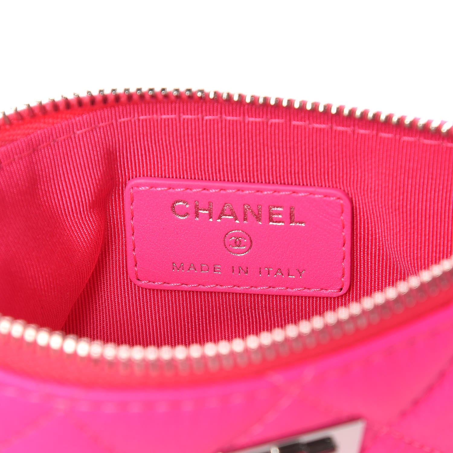 Chanel Goatskin Quilted Small Reissue Cosmetic Case Pink 5 of 7