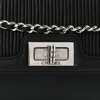 Chanel Lambskin Vertical Quilted Accordion Reissue Flap Black 8 of 11