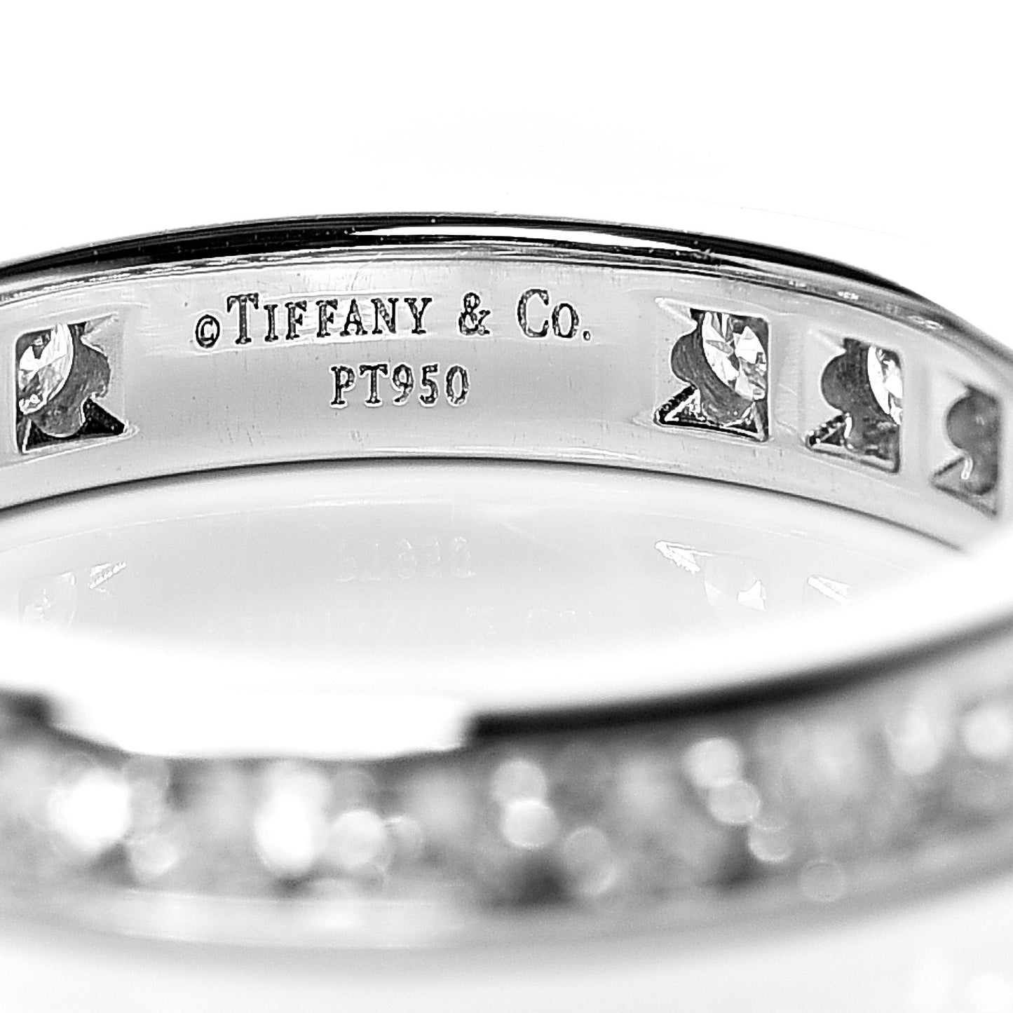 Platinum Diamond 3mm Wedding Band Ring 48 4.5