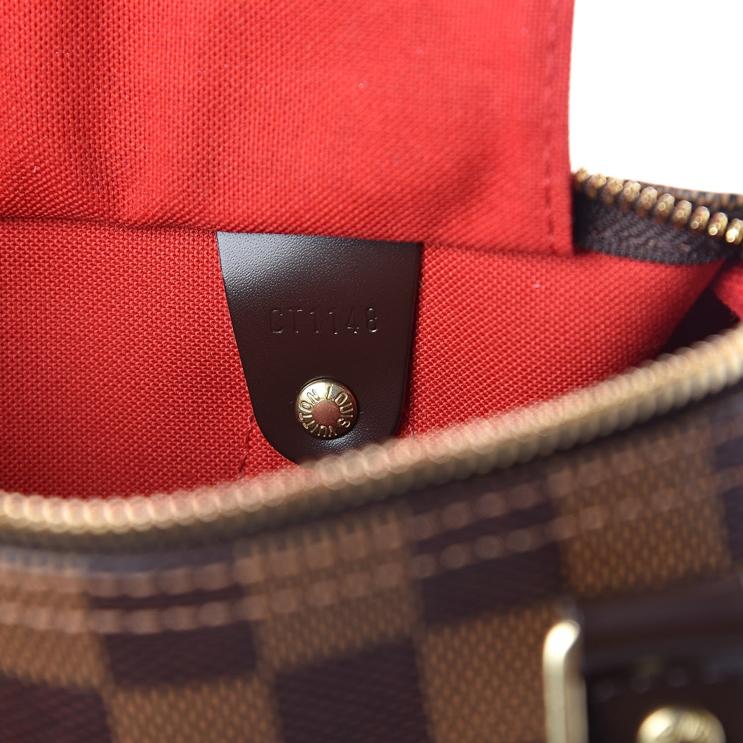Louis Vuitton Damier Ebene Speedy Bandouliere 25 6 of 10