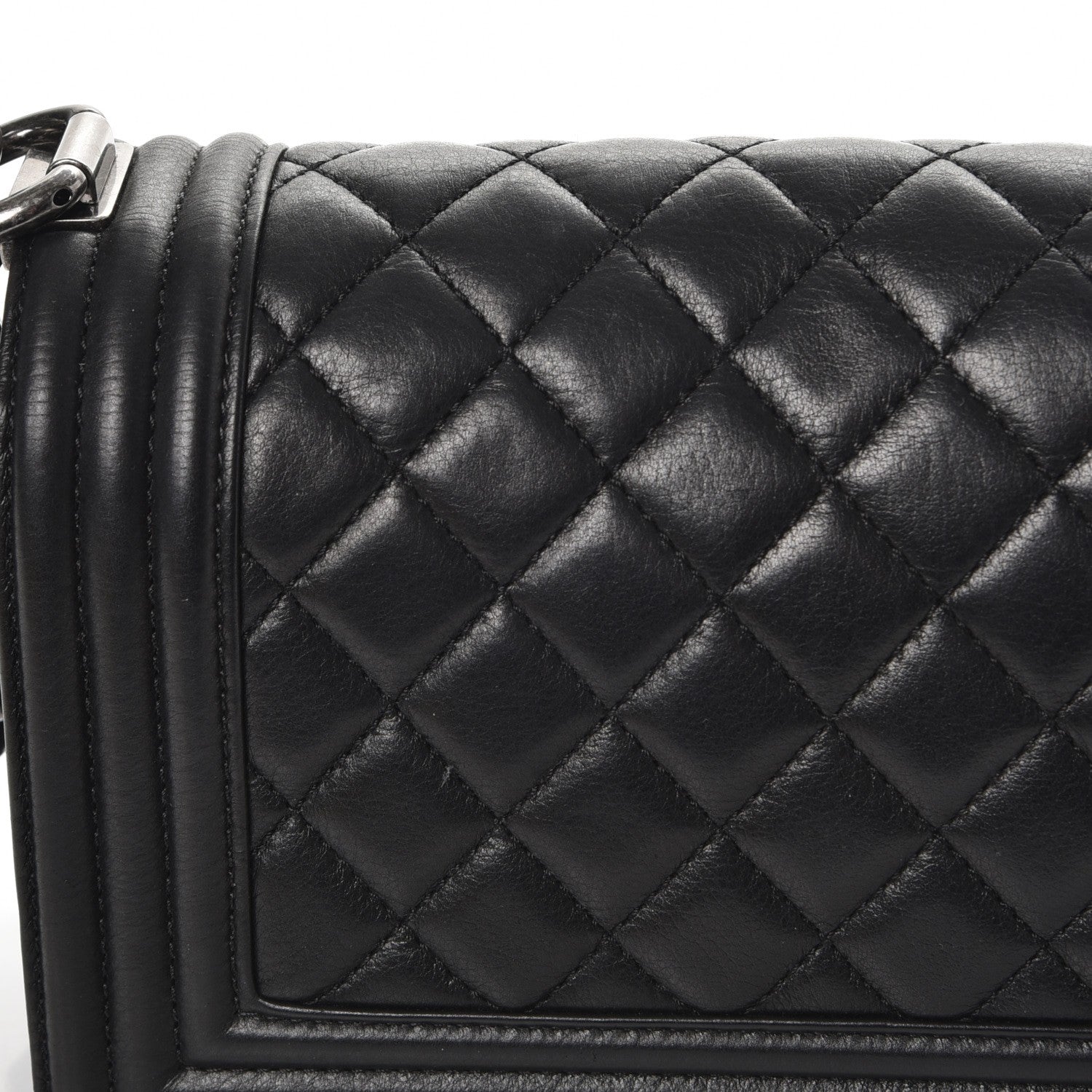 Chanel Calfskin Quilted Small Boy Flap Black 10 of 13