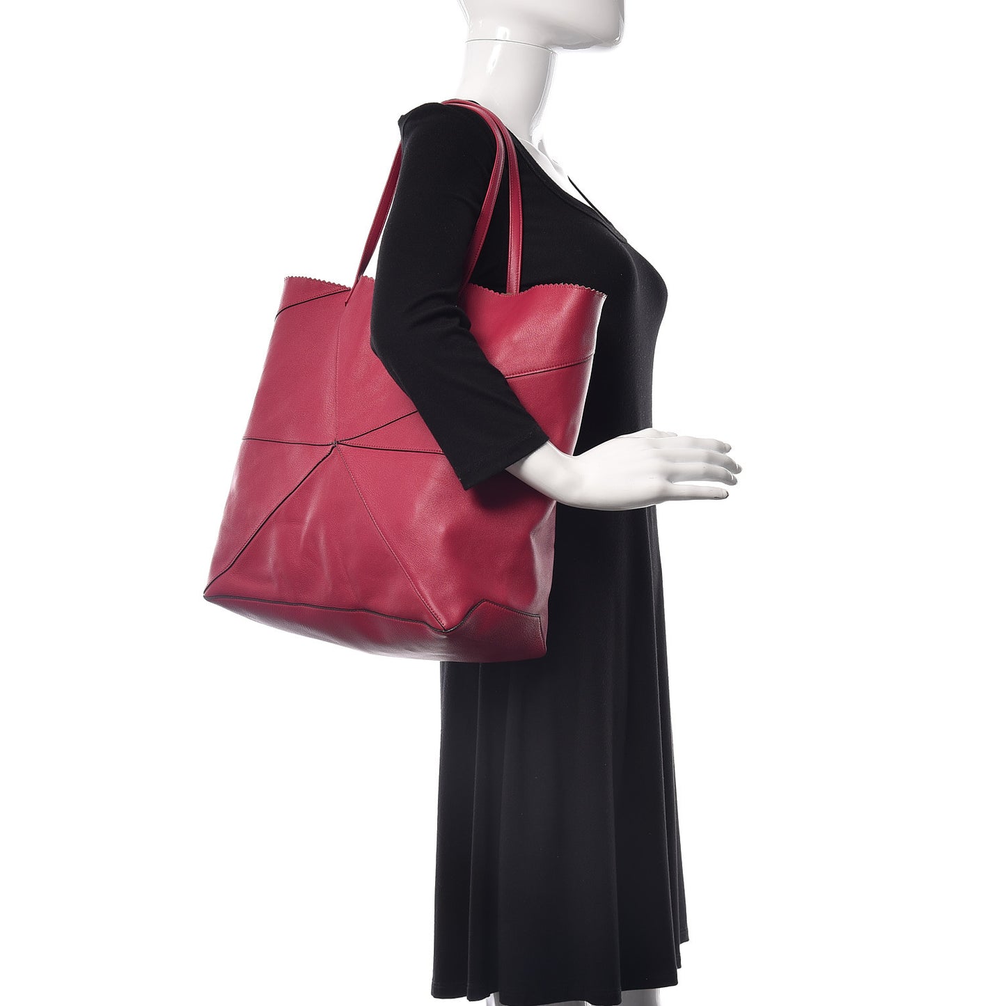 Nappa Lia Origami Tote Pink