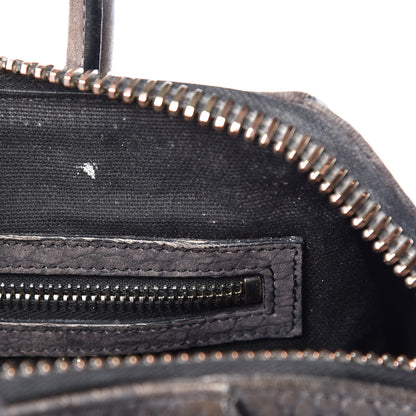 Givenchy Nubuck Crocodile Embossed Medium Antigona Washed Black 13 of 35