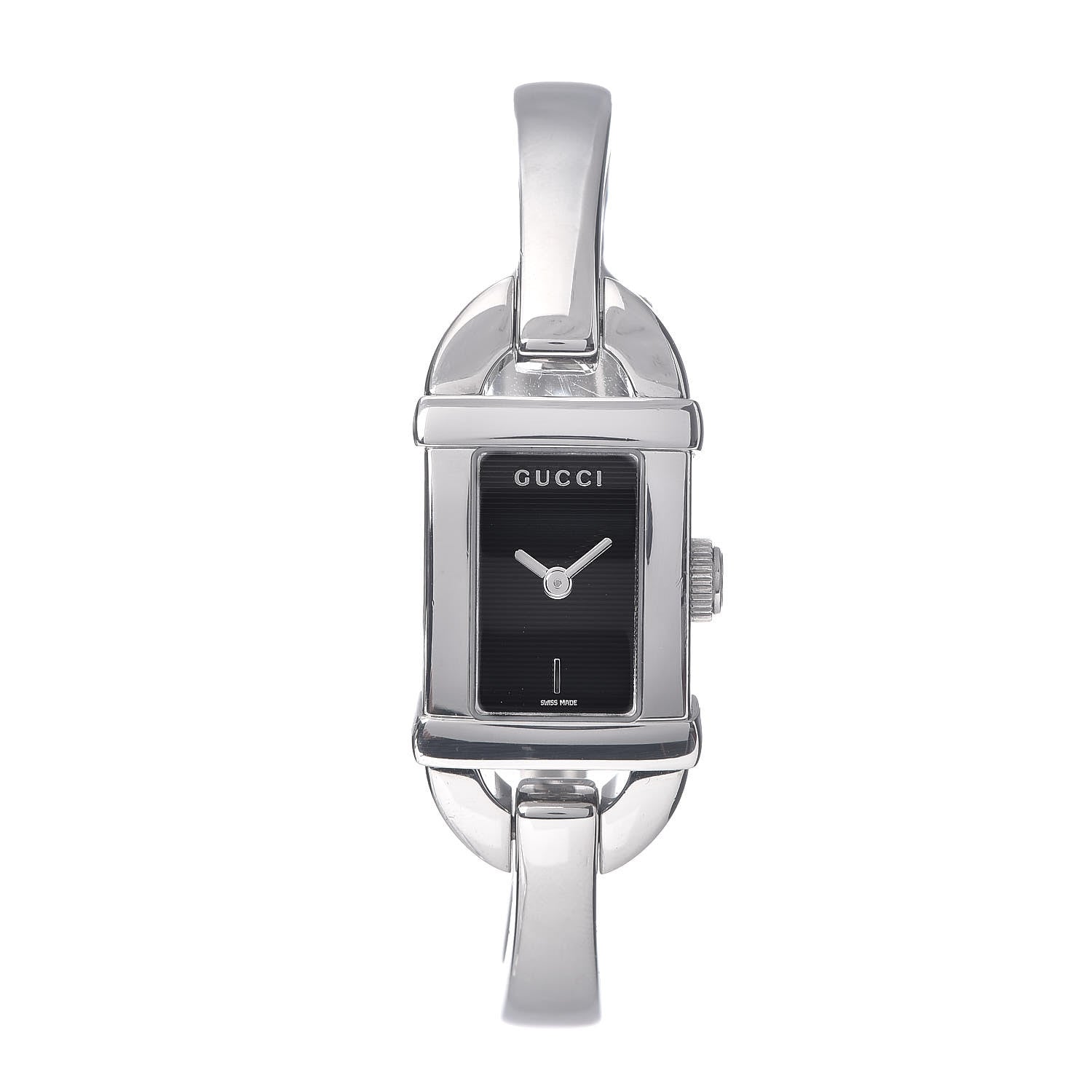 Gucci Stainless Steel 16mm 6800L Quartz Watch Black 1 of 7