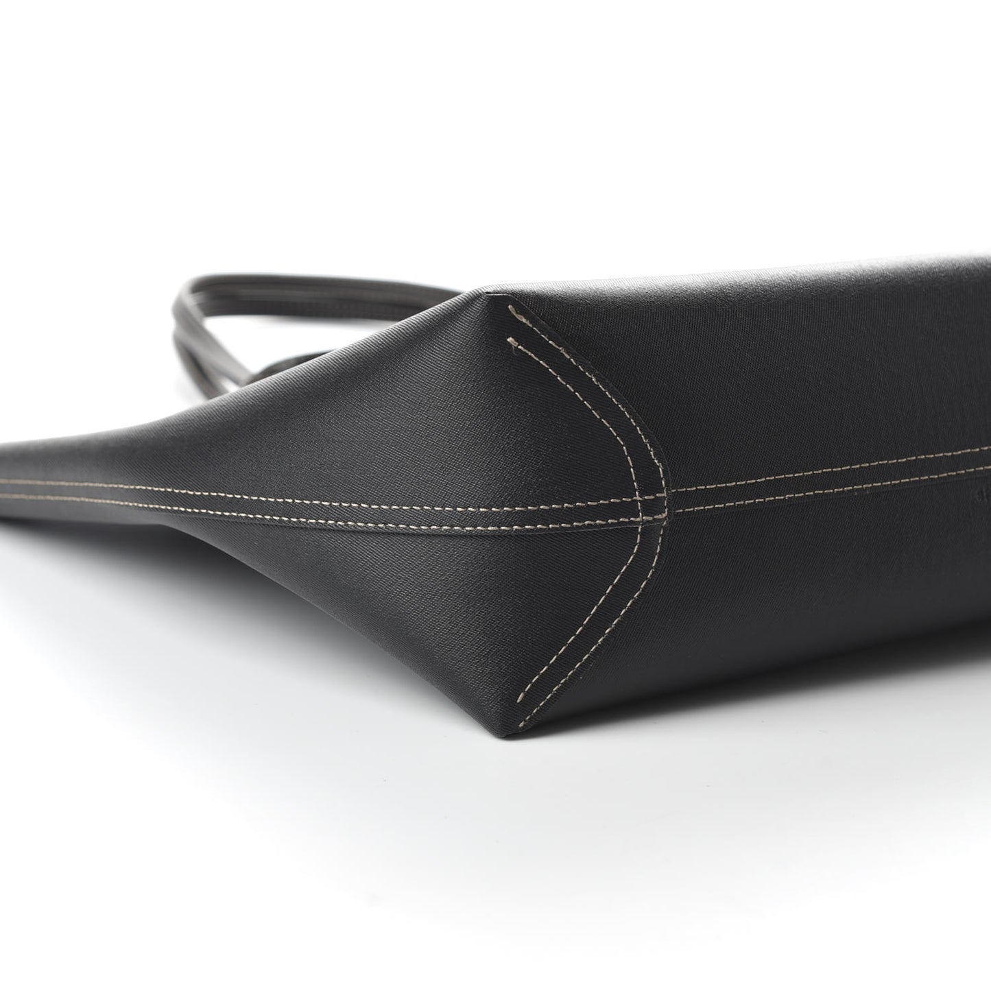 Calfskin GG Supreme Monogram Medium Reversible Tote Black