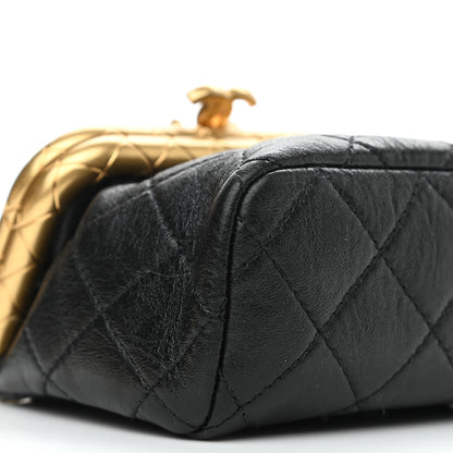 Chanel Lambskin Quilted Small My Crush Bag Black 9 of 11