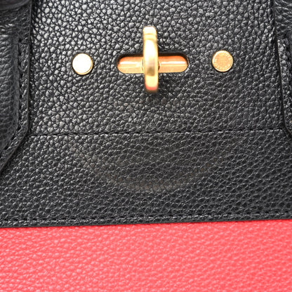 Louis Vuitton Taurillon City Steamer PM Black Rouge 11 of 11