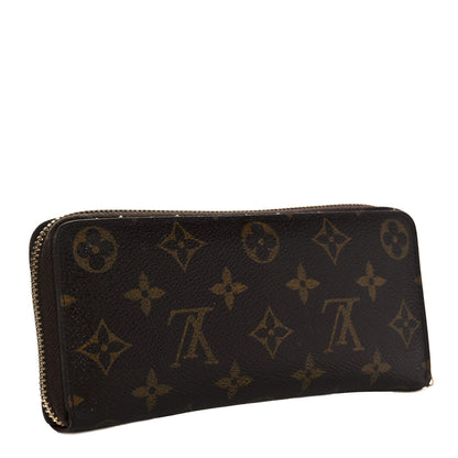 Louis Vuitton Monogram Clemence Wallet Fuchsia 3 of 16