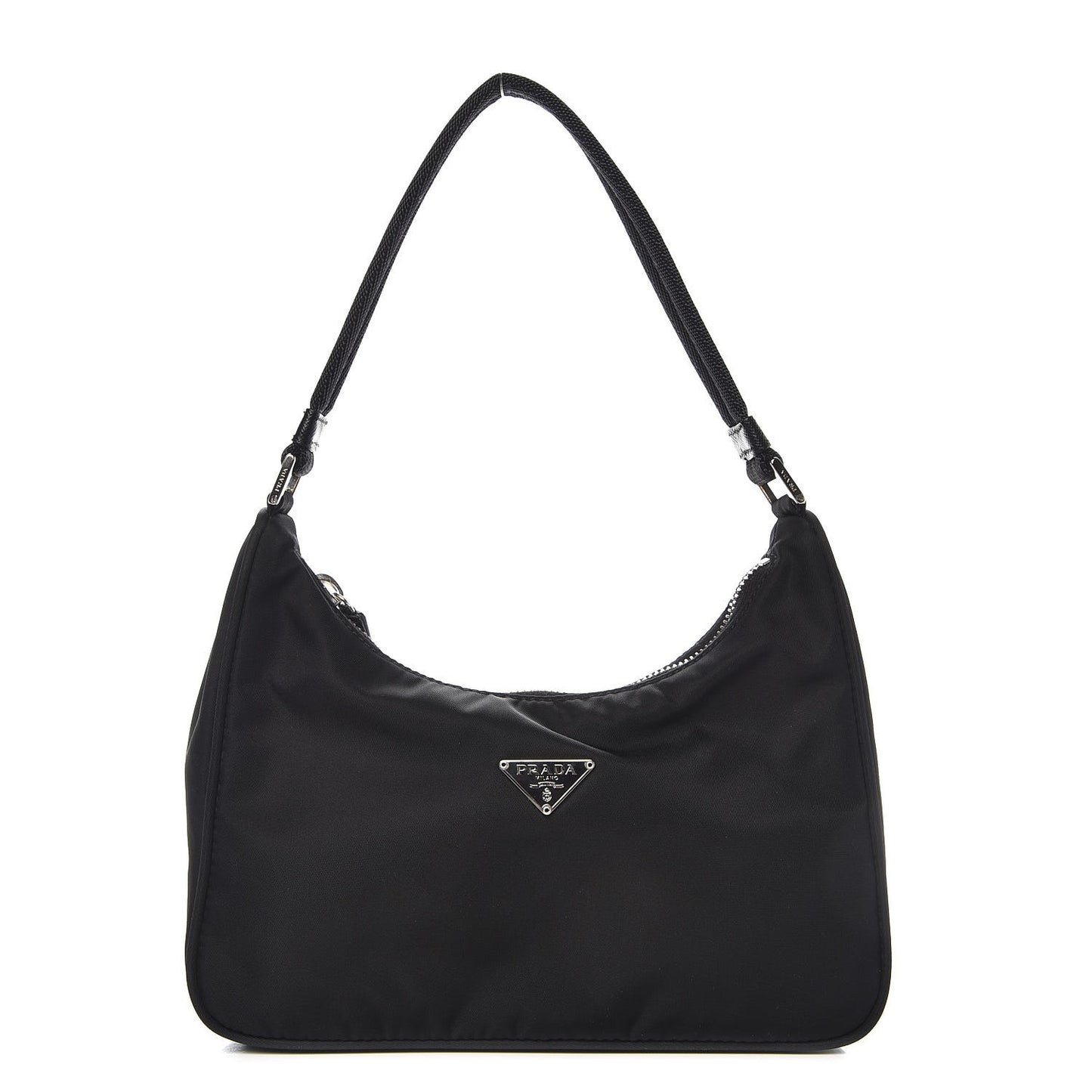 Tessuto Nylon Small Shoulder Bag Nero Black