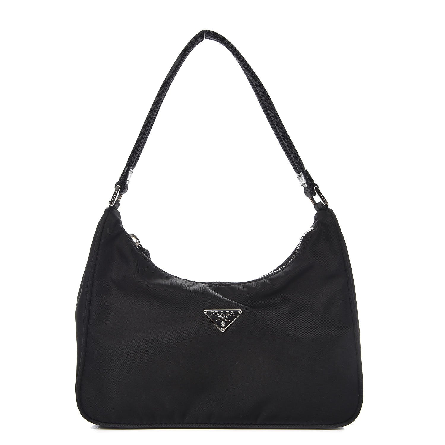 Prada Tessuto Nylon Small Shoulder Bag Nero Black 1 of 7