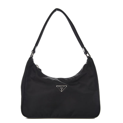 Prada Tessuto Nylon Small Shoulder Bag Nero Black 1 of 7