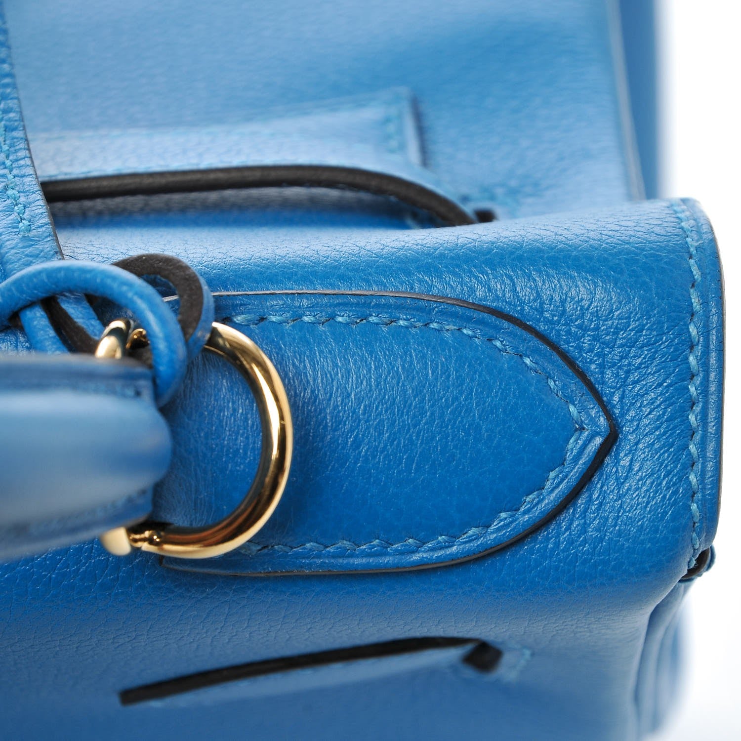 Hermes Evercolor Kelly Retourne 28 Bleu Hydra 23 of 35