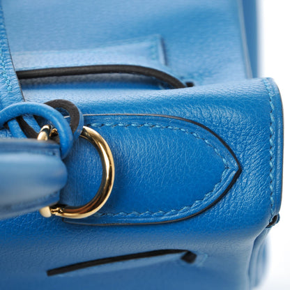 Hermes Evercolor Kelly Retourne 28 Bleu Hydra 23 of 35