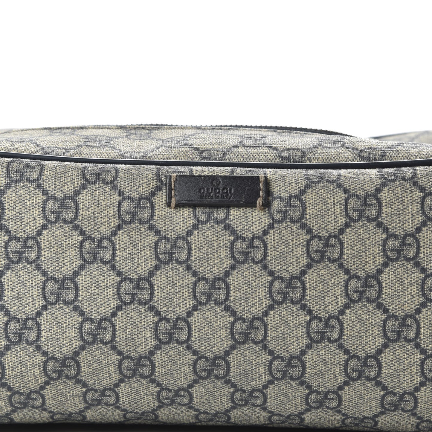 GG Supreme Monogram Toiletry Case Navy