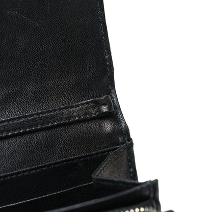Christian Dior Lambskin Cannage Miss Dior Chain Wallet Black 12 of 12