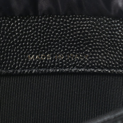 Chanel Caviar Fabric Graffiti Foldable Tote Bag With Chain Black Multicolor 12 of 18