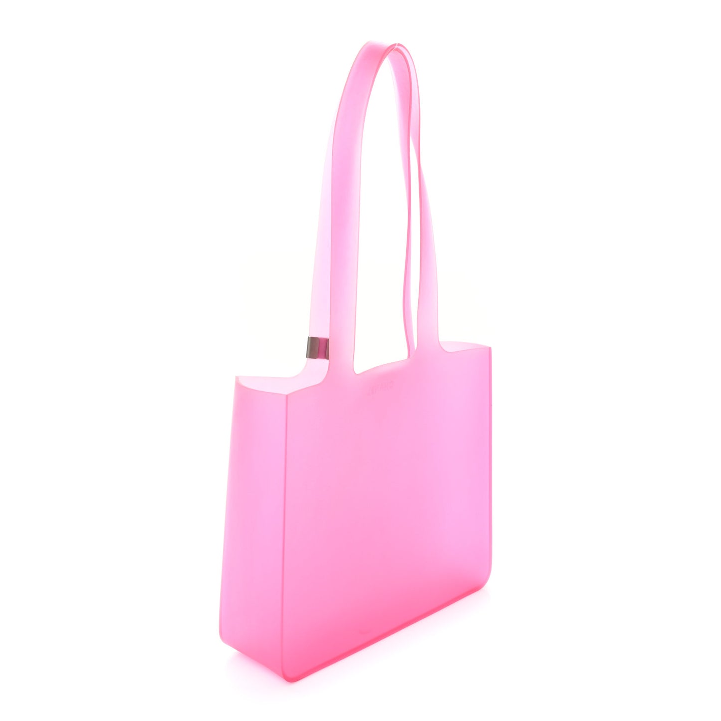 Jelly Rubber Tote Pink