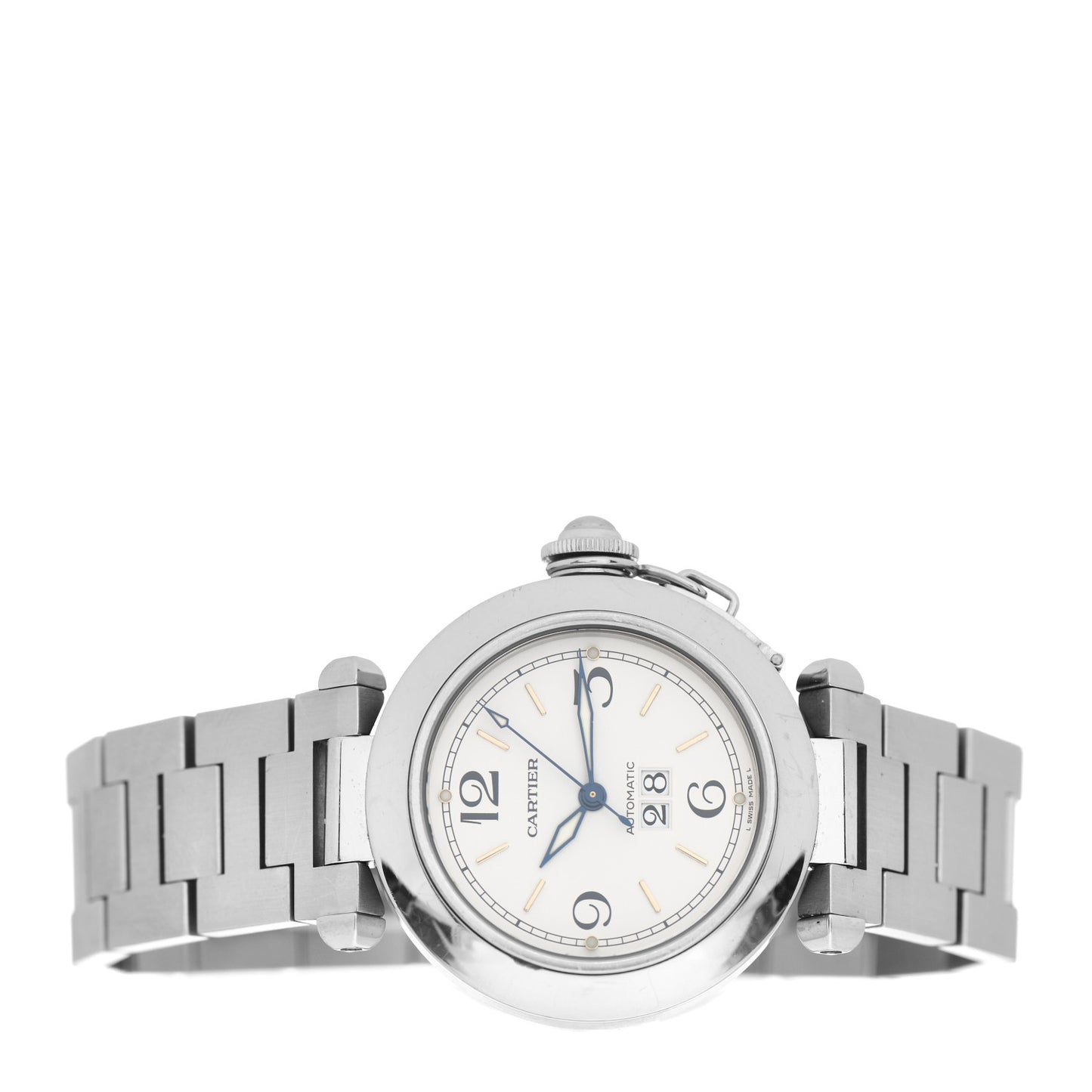 Stainless Steel 35mm Pasha C Big Date Automatic Watch