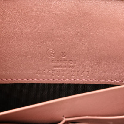 Gucci Microguccissima Crossbody Wallet Soft Pink 6 of 9