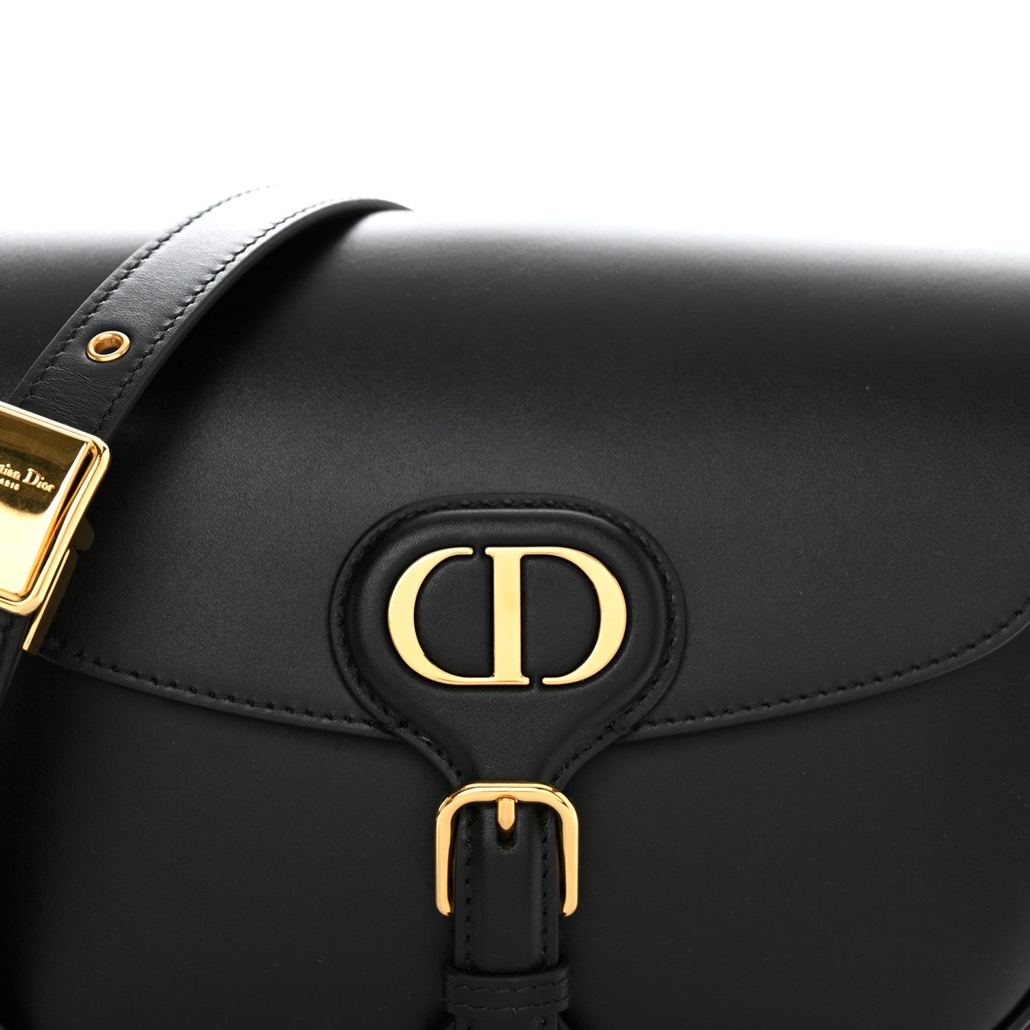 Christian Dior Box Calfskin Medium Bobby Flap Black 7 of 11