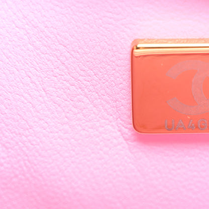 Chanel Caviar Quilted Mini Sweetheart Flap Lilac 6 of 9