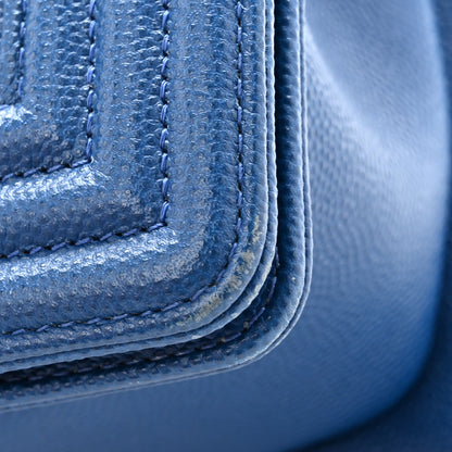 Chanel Caviar Quilted Small Boy Flap Dark Blue 9 of 13