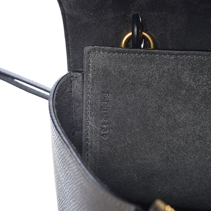 Celine Grained Calfskin Micro Belt Bag Grey 7 of 10