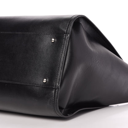 Chanel Caviar Medium Studded Deauville Tote Black 7 of 10