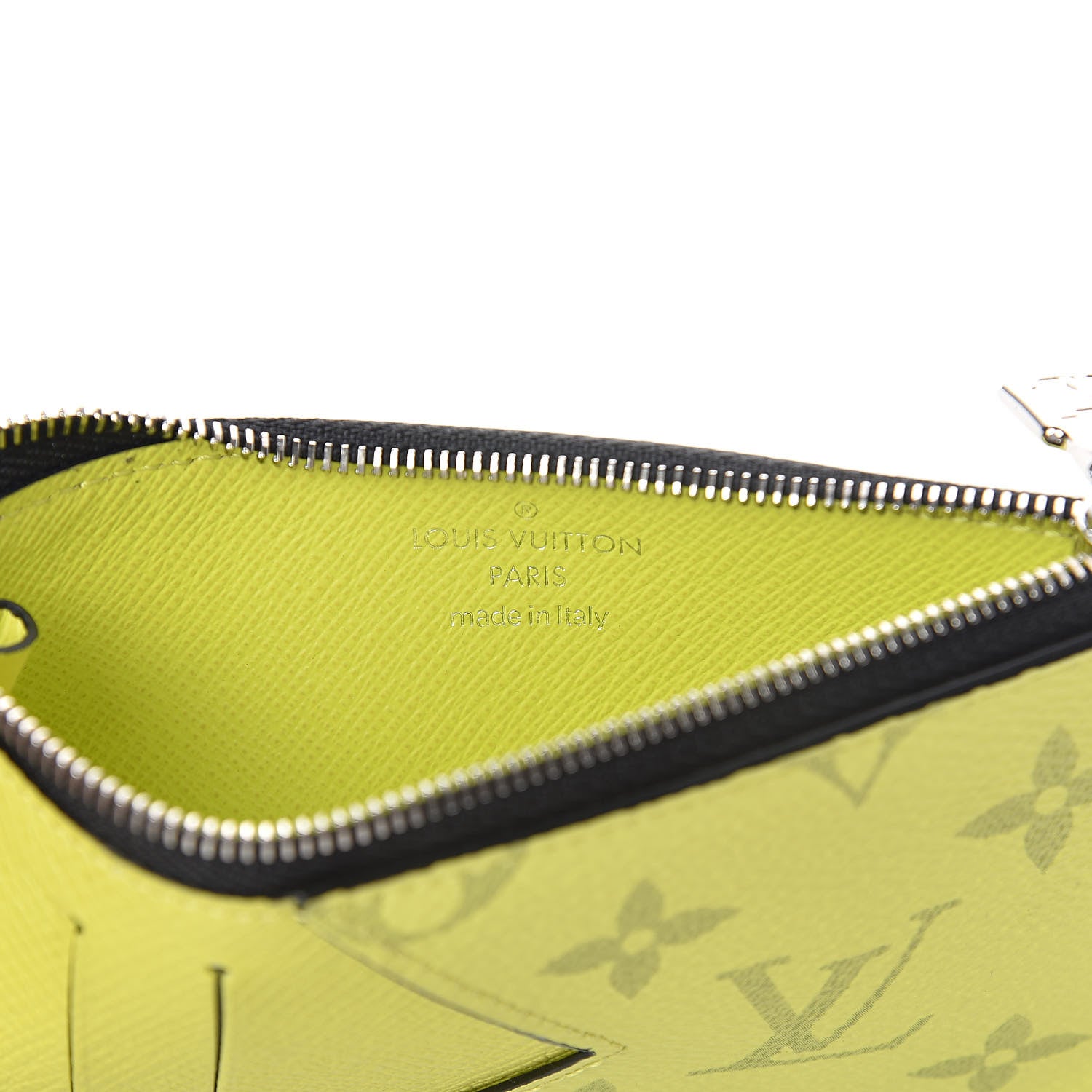 Louis Vuitton Monogram Taiga Coin Card Holder Yellow 6 of 6