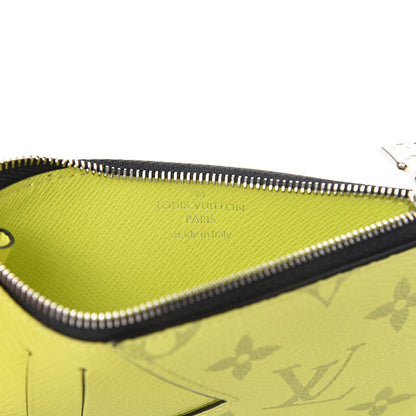 Louis Vuitton Monogram Taiga Coin Card Holder Yellow 6 of 6