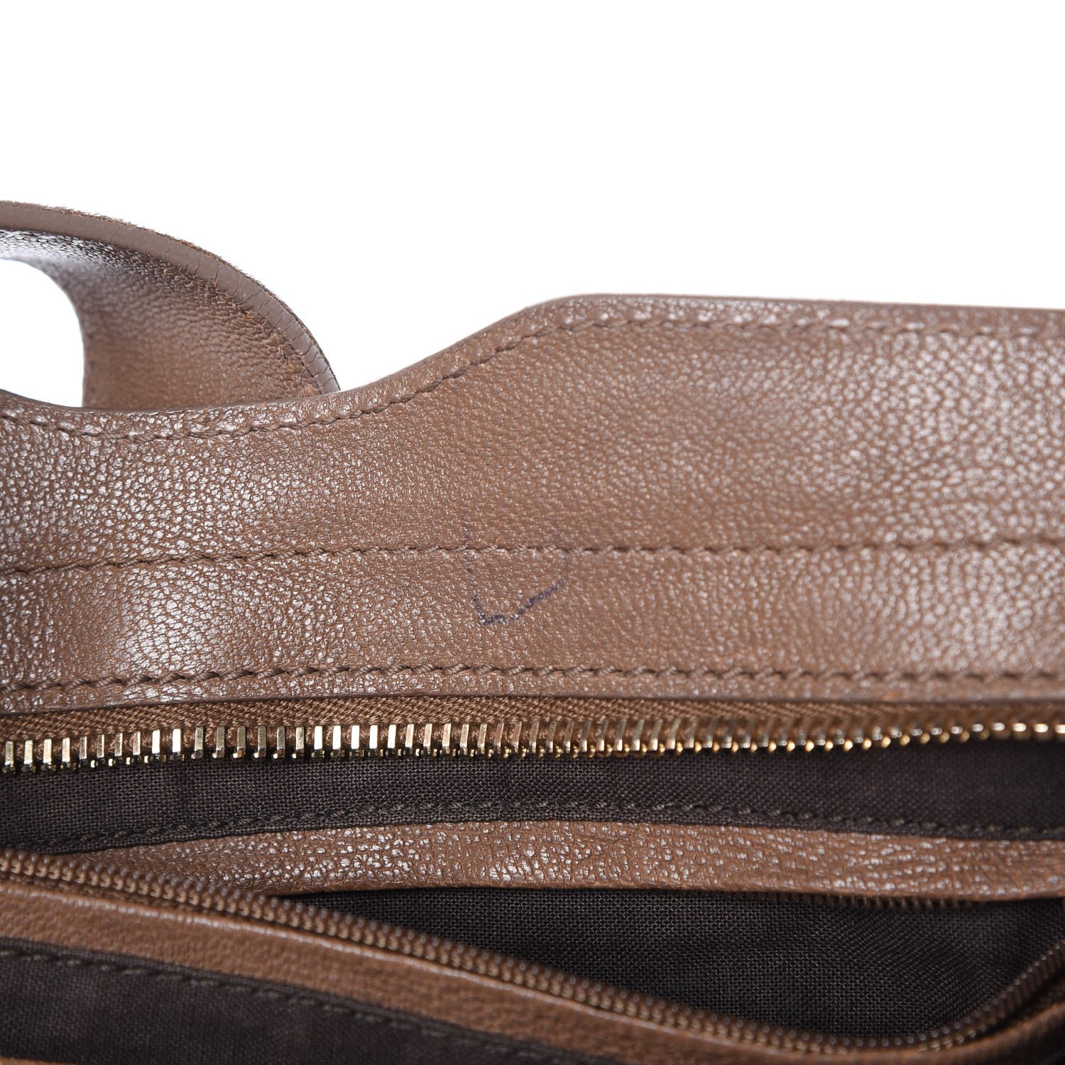 Saint Laurent Sheepskin Small Cabas ChYc Brown 9 of 17
