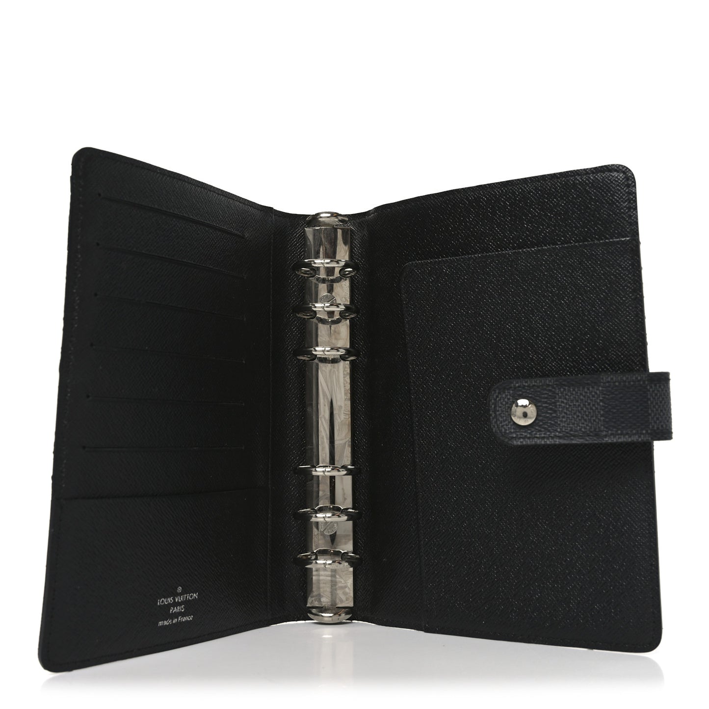 Damier Graphite Medium Ring Agenda Cover