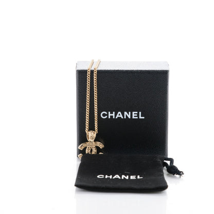Chanel Timeless CC Necklace Gold 4 of 4