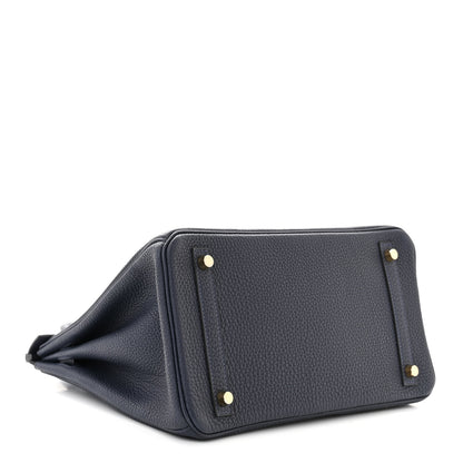 Hermes Togo Birkin 30 Bleu Nuit 4 of 11