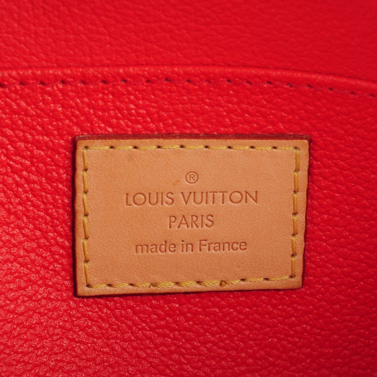 Louis Vuitton Monogram Jungle Dots Cosmetic Pouch Coquelicot Denim 6 of 7