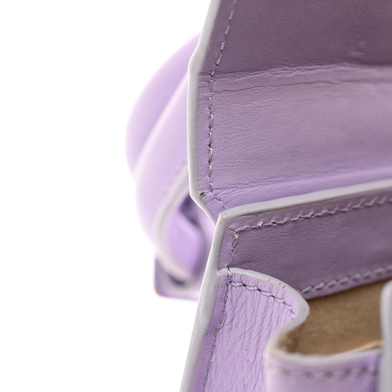 Jacquemus Smooth Calfskin Le Chiquito Noeud Lilac 9 of 12