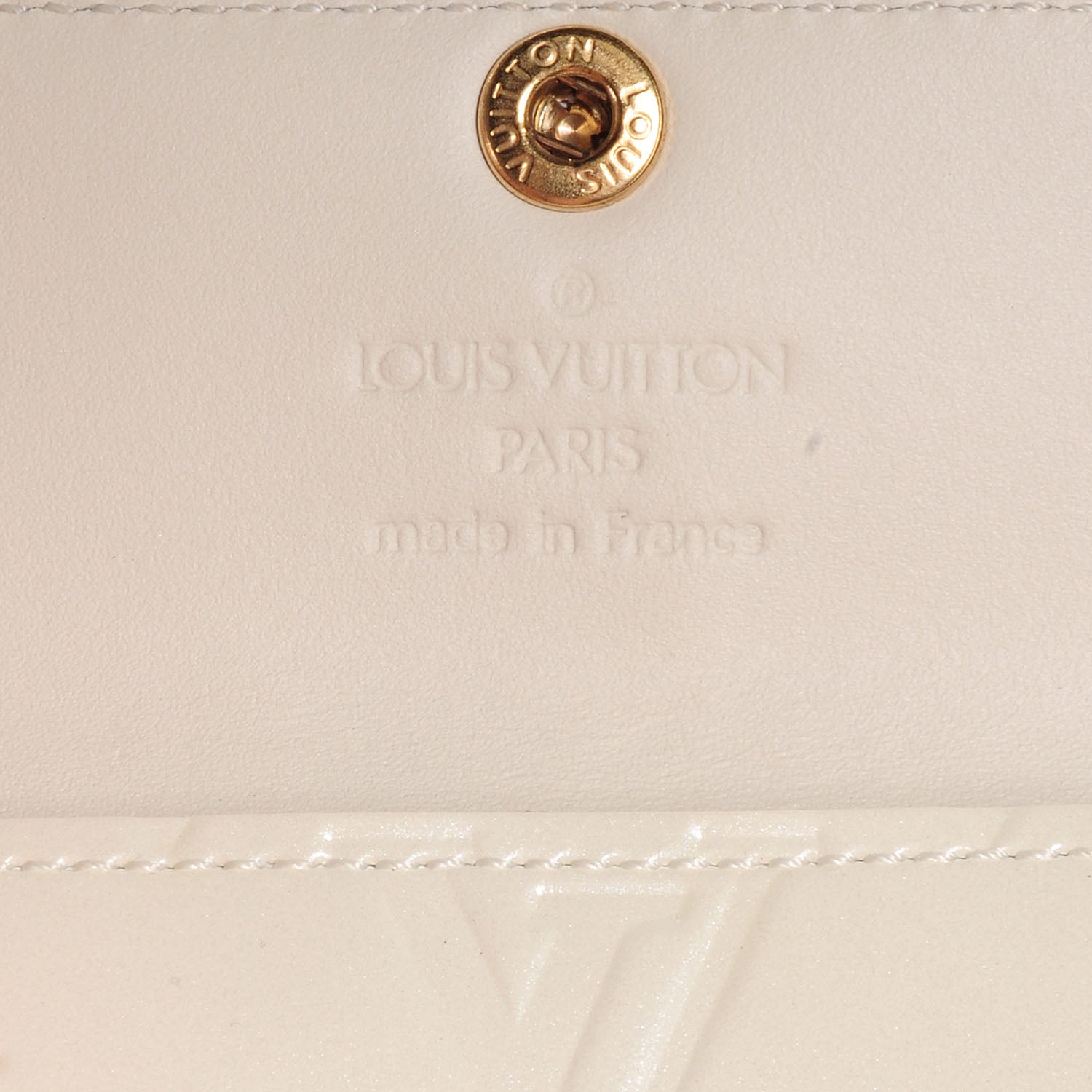 Louis Vuitton Vernis Ludlow Wallet Perle 6 of 7