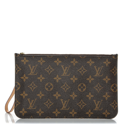 Louis Vuitton Monogram Neverfull MM GM Pochette Pivoine 1 of 6