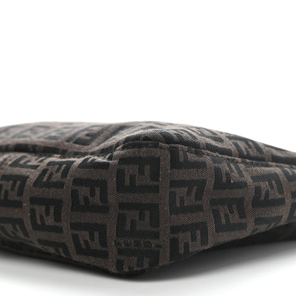 Fendi Zucchino Mini Pochette Tobacco Moro 9 of 12