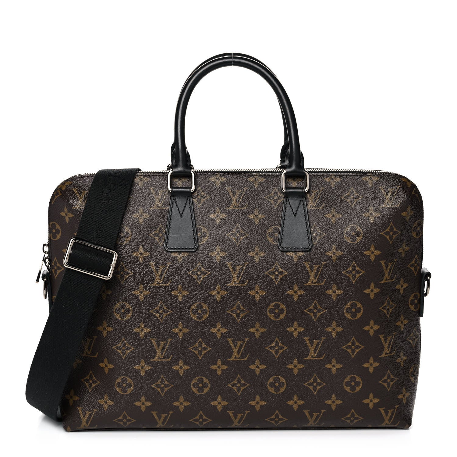 Louis Vuitton Monogram Macassar Porte-Documents Jour 1 of 12