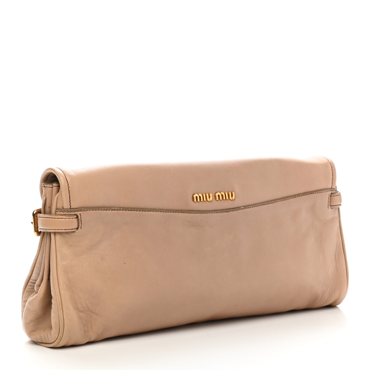 Nappa Twist Clutch Cammeo