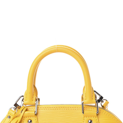 Louis Vuitton Epi Alma BB Citron 9 of 11