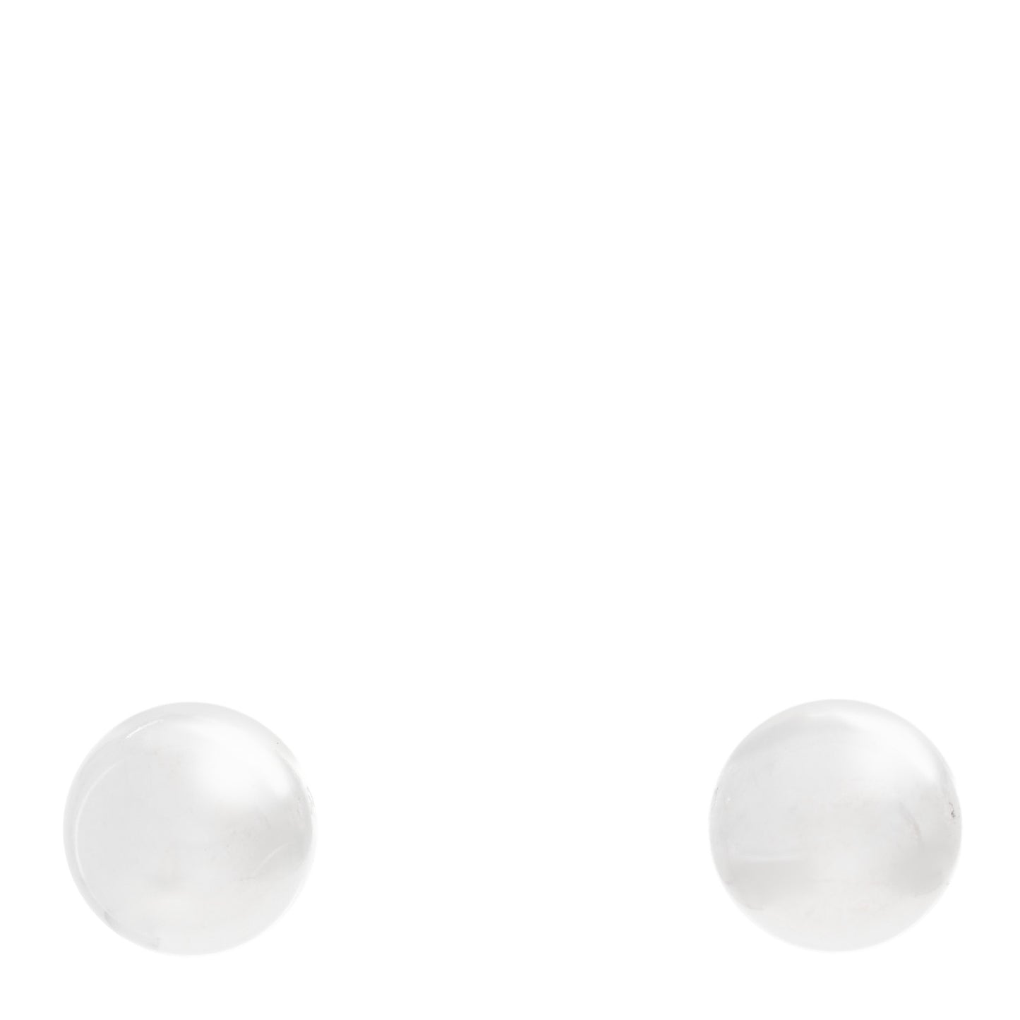 Sterling Silver 10mm HardWear Ball Earrings