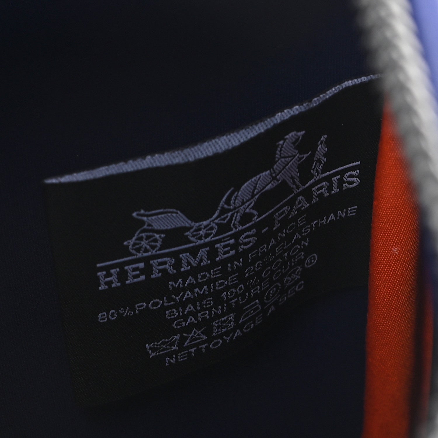 Hermes Neoprene Small Neobain Poulpe Fiction Case Bleu Marine 6 of 7