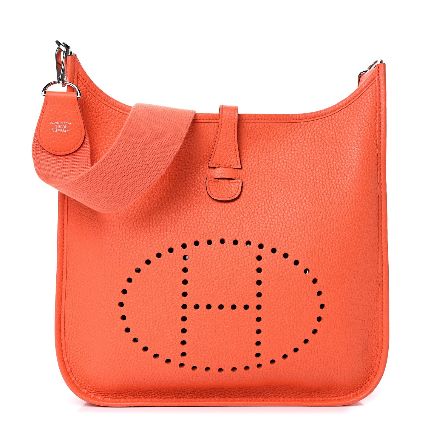 Taurillon Clemence Evelyne III PM Orange Poppy
