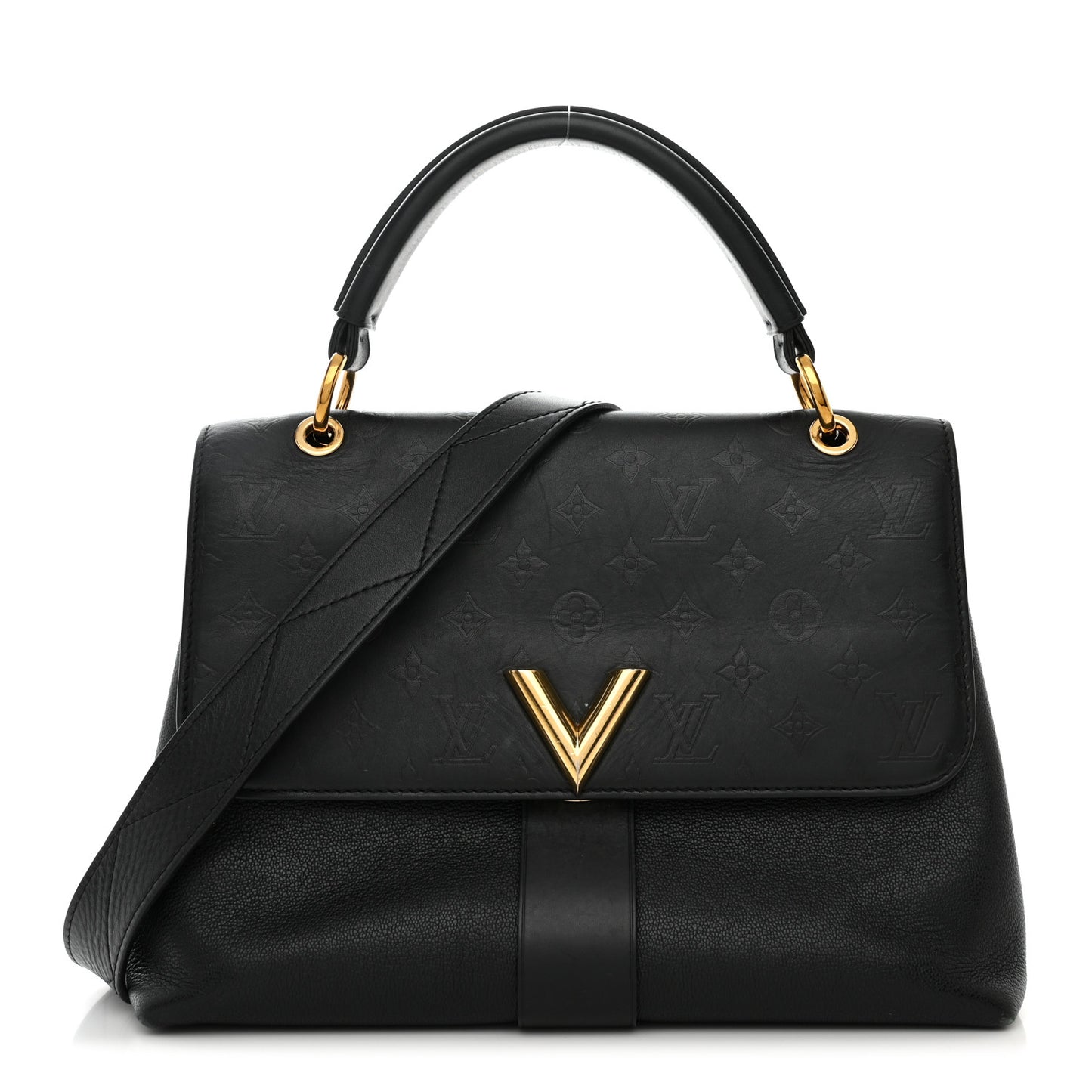 Calfskin Monogram Very One Handle Black
