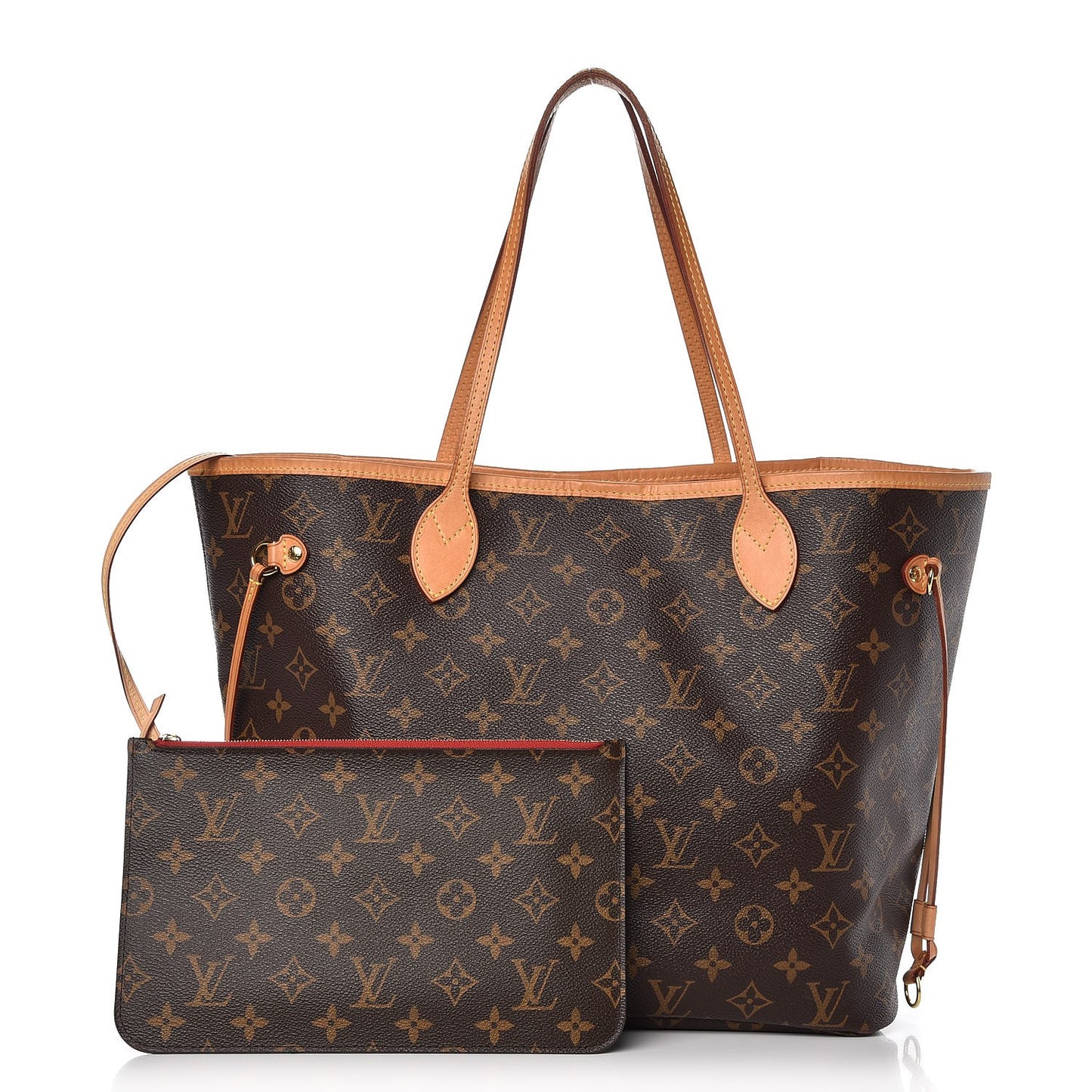 Monogram Neo Neverfull MM Cherry
