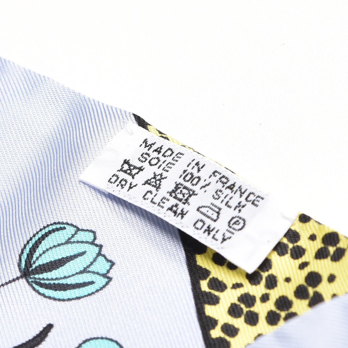 Silk Les Leopards Twilly Ciel Jaune Lavande