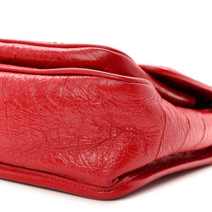 Saint Laurent Crinkled Calfskin Matelasse Monogram Baby Niki Chain Satchel Rouge Eros 10 of 10
