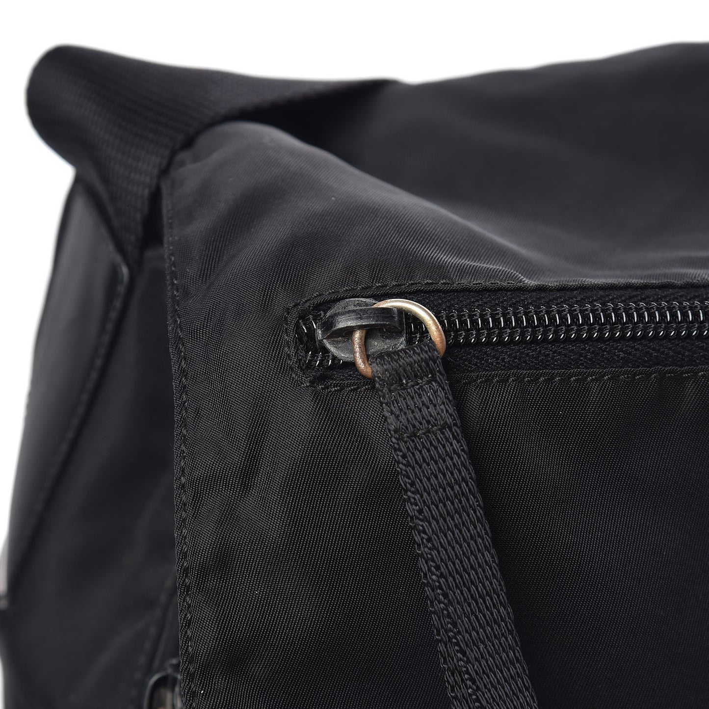 Tessuto Nylon Messenger Bag Black